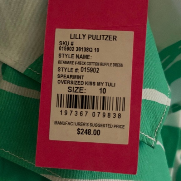 Lilly Pulitzer Ritamarie Ruffle Dress - Picture 6 of 8